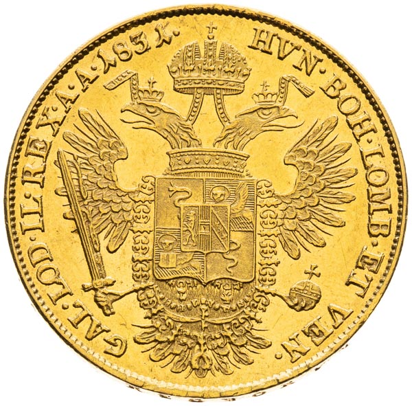 Sovrano 1831 - reverz