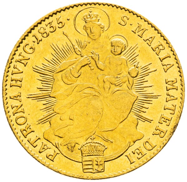 Ducat 1835 - back