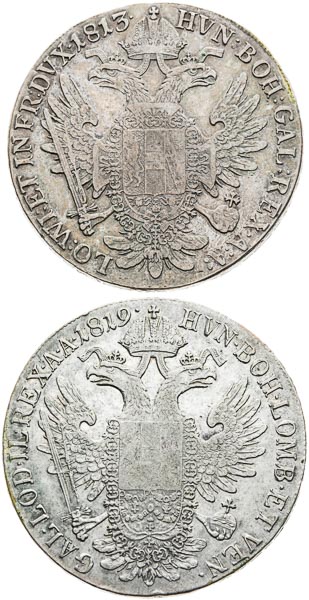Thaler (2 pcs) - back