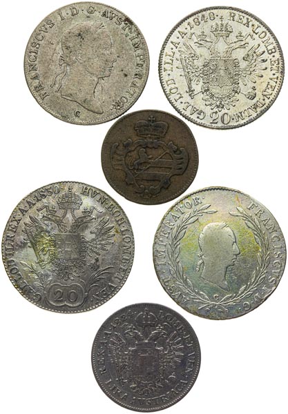 Coins (6 pcs) - front