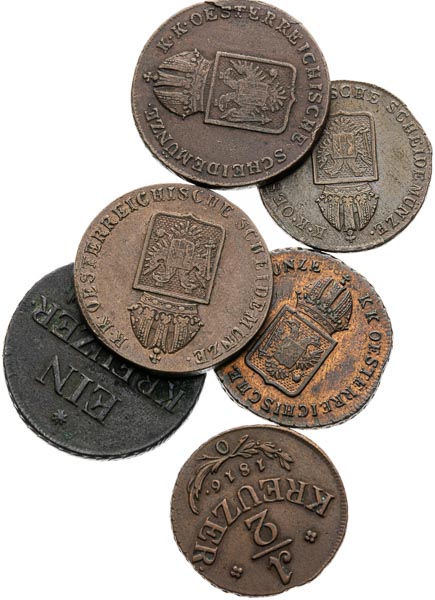 Coins (6 pcs) - front