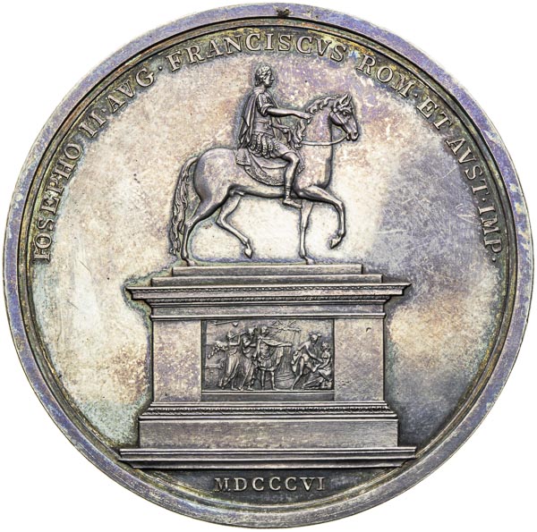 Silver medal 1806 - back