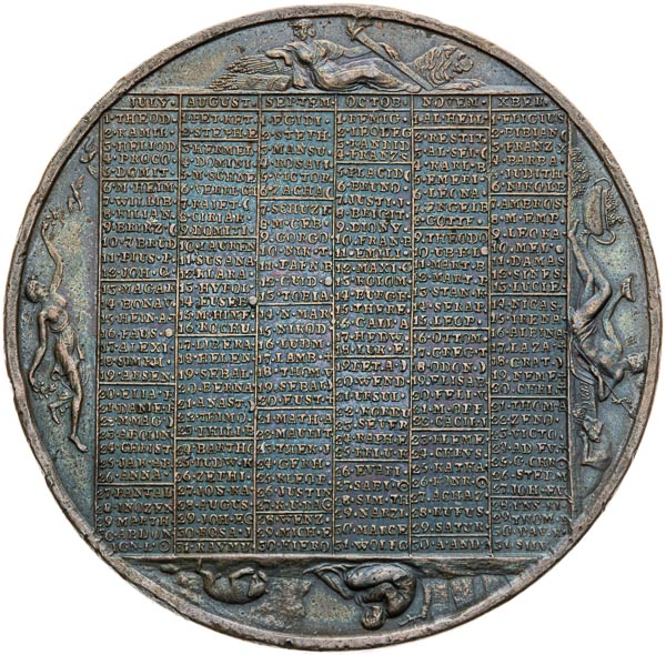 Medal 1806 - back