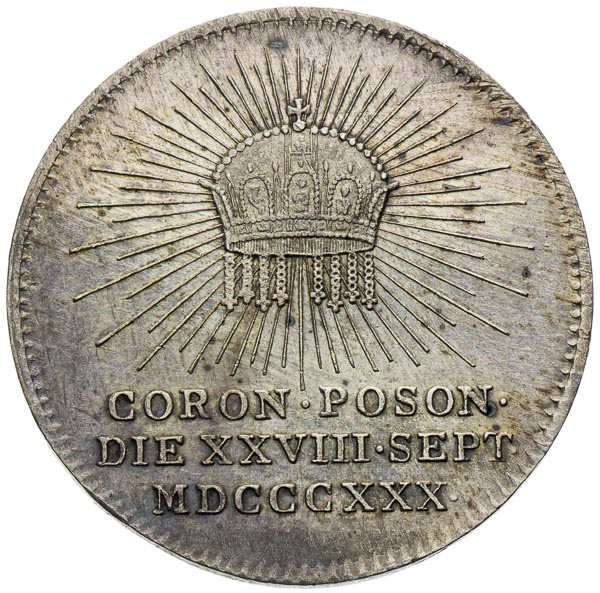 Silver Token 1830 - back
