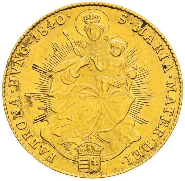 Ducat 1840 - back