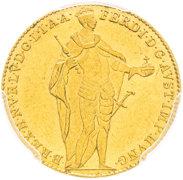 Ducat 1844 - front
