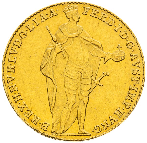 Ducat 1844 - front