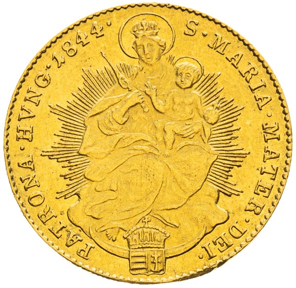 Ducat 1844 - back