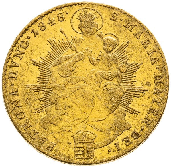 Ducat 1848 - back