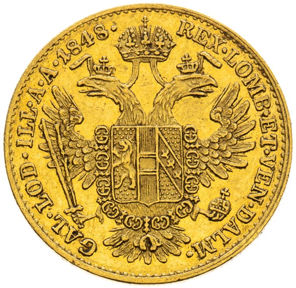 Ducat 1848 - back