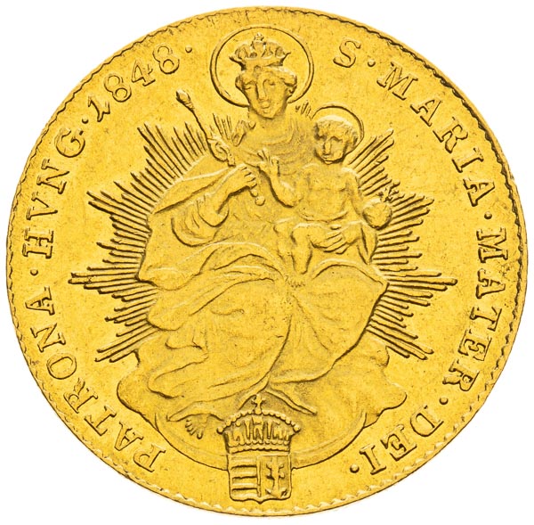 Ducat 1848 - back