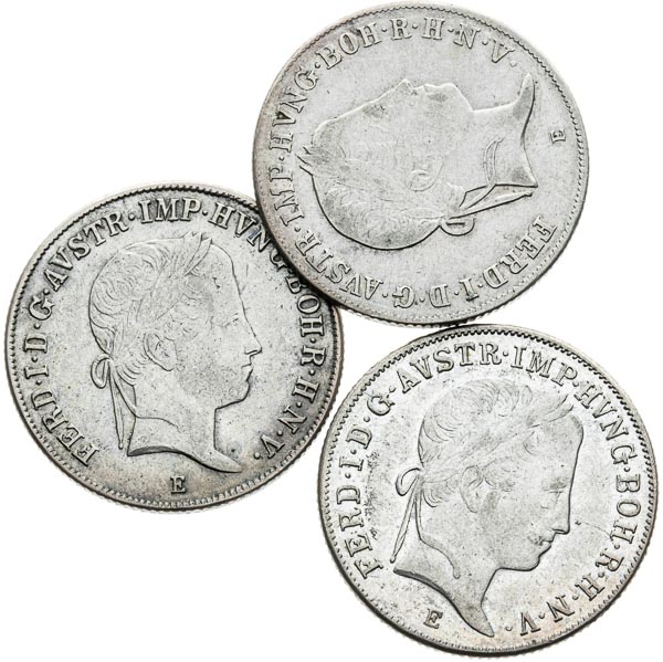 20 Kreutzer (3 pcs) - front