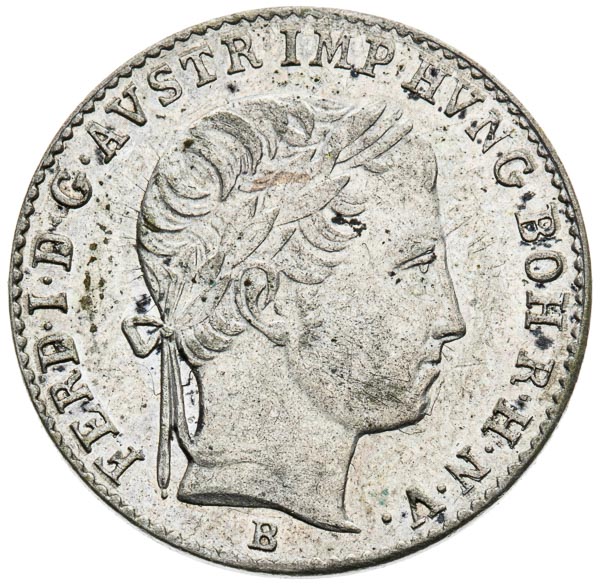 3 Kreutzer 1838 - front