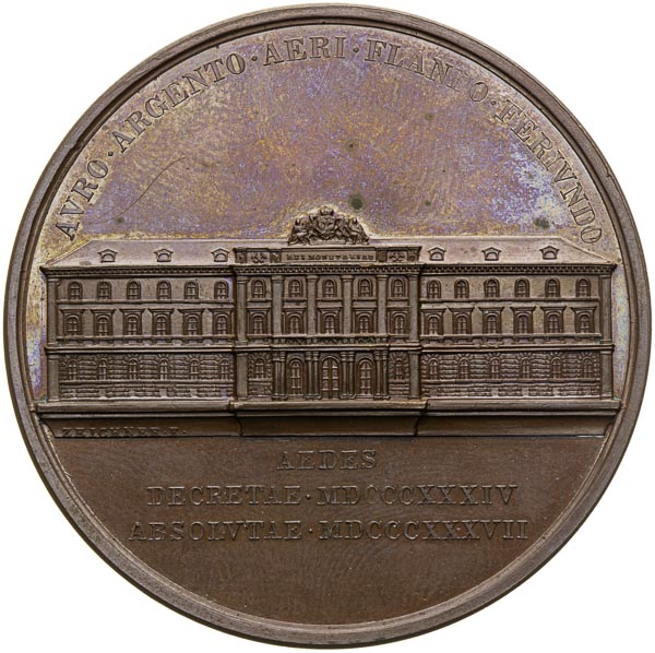 Medal 1837 - back