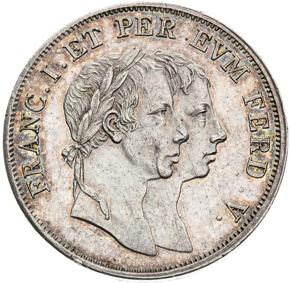 Silver token 1830 - front
