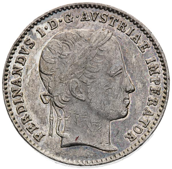Silver token 1836 - front