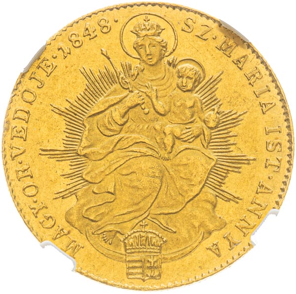 Ducat 1848 - back