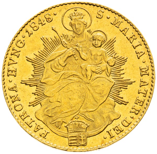 Ducat 1848 - back