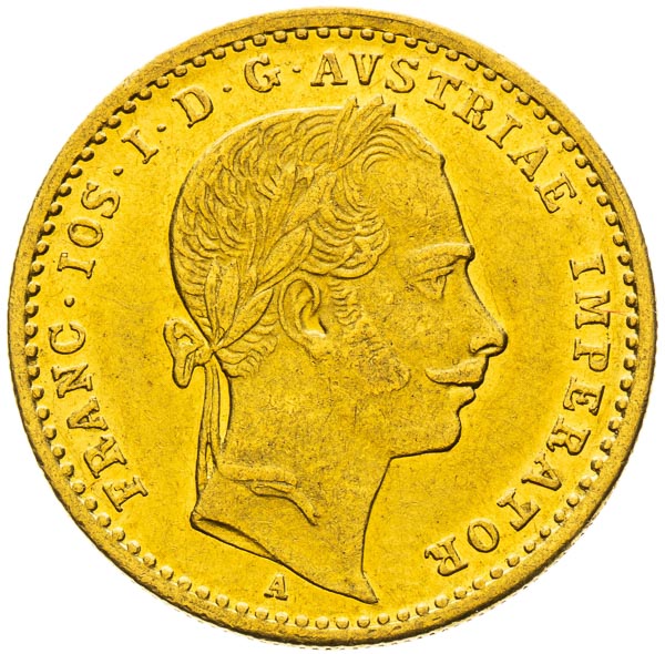 Ducat 1861 - front