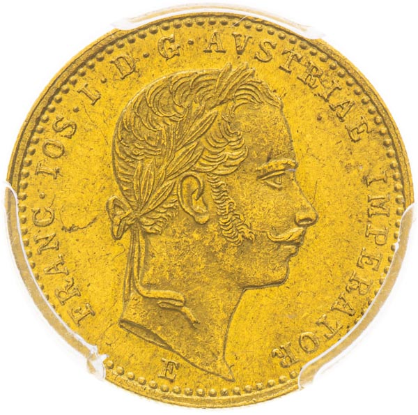 Ducat 1865 - front