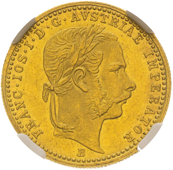 Ducat 1867 - front