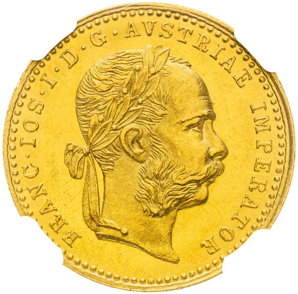 Ducat 1872 - front