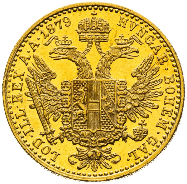 Ducat 1879 - back