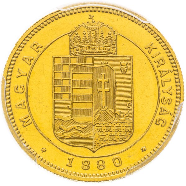 Ducat 1880 - back