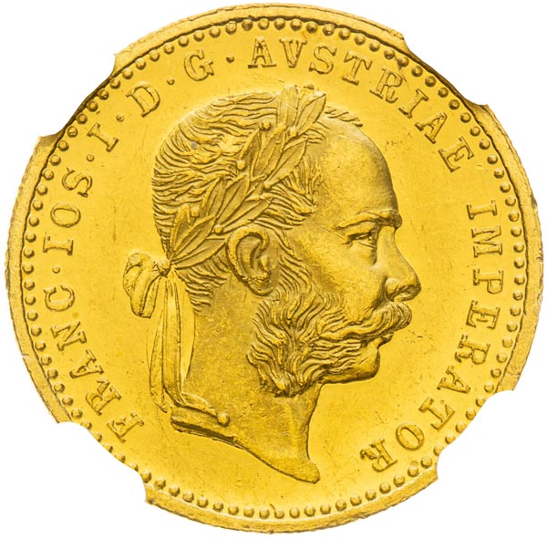 Ducat 1883 - front