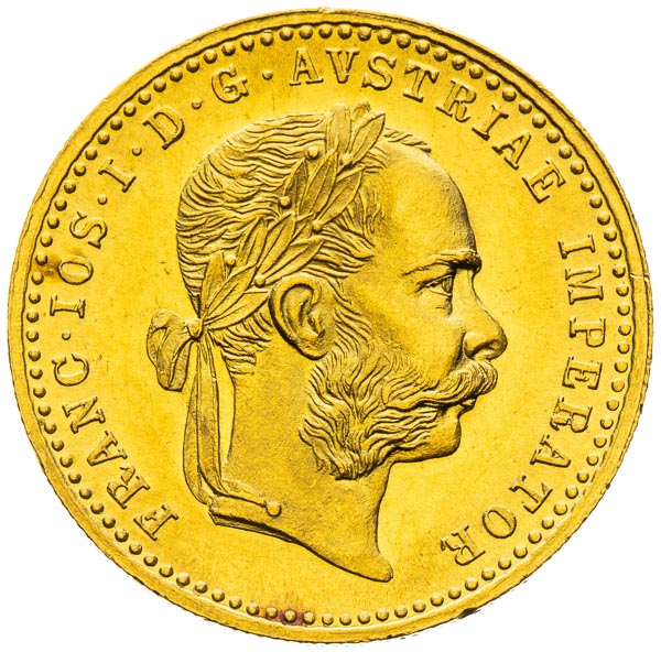 Ducat 1891 - front