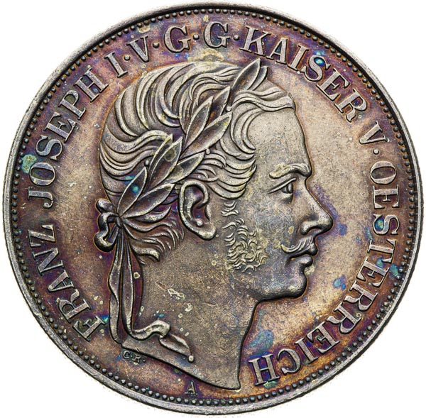 2 Thaler 1857 - front