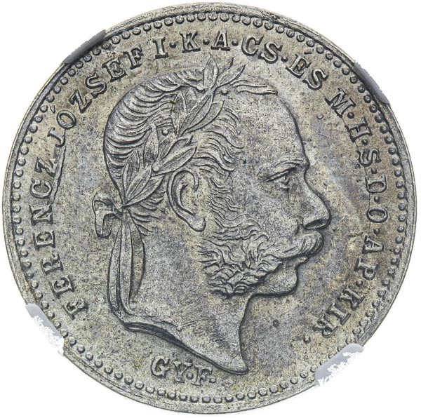 20 Kreutzer 1870 - front