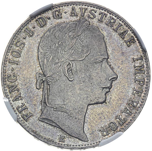 Gulden 1858 - front