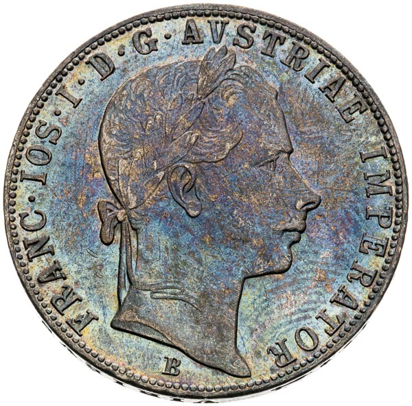 Gulden 1858 - front