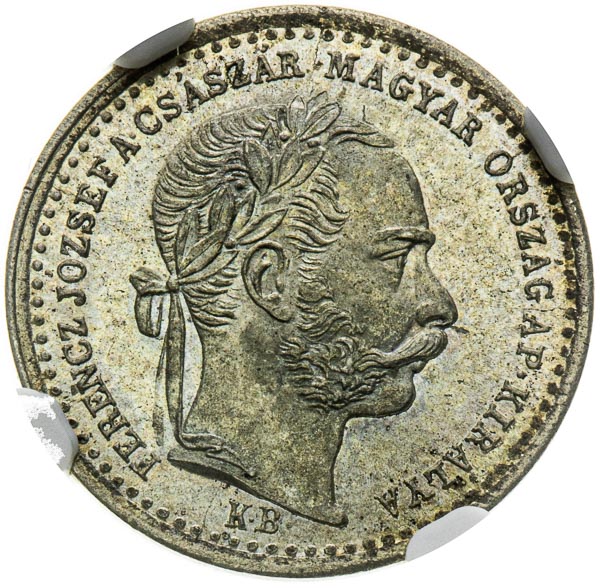 10 Kreutzer 1868 - front