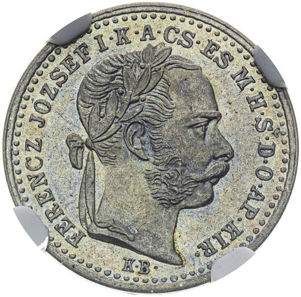 10 Kreutzer 1870 - front