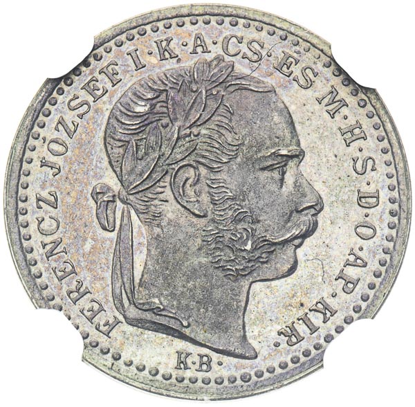 10 Kreutzer 1876 - front