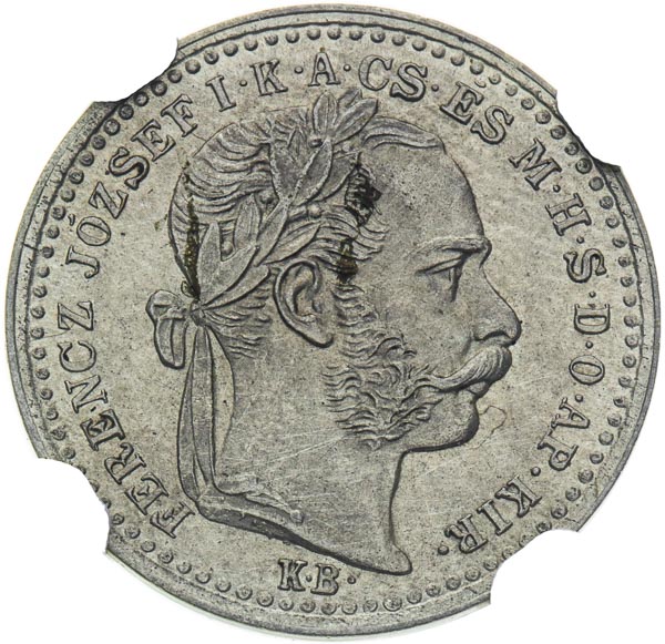 10 Kreutzer 1876 - front