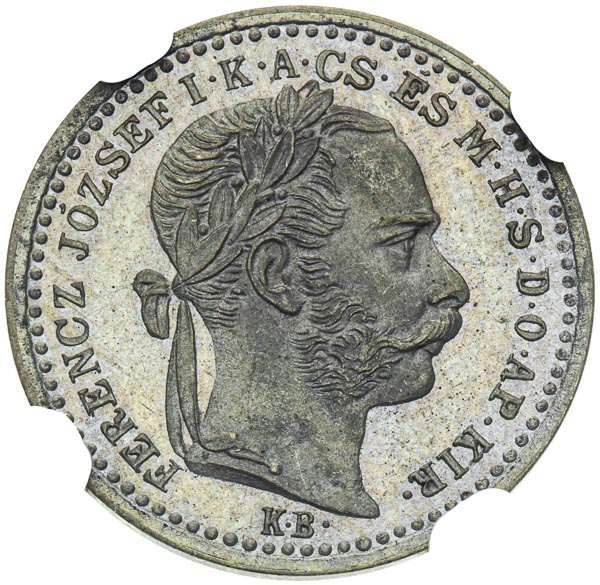 10 Kreutzer 1877 - front