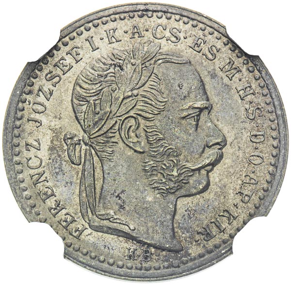 10 Kreutzer 1887 - front