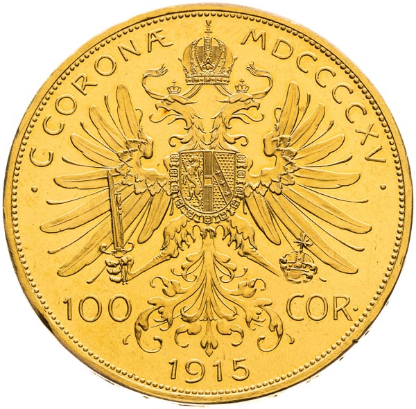 100 Korona 1915 - revers