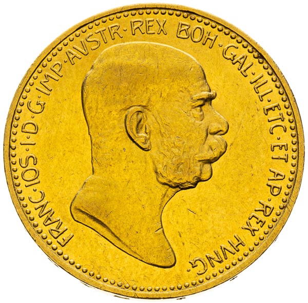 20 Korona 1848-1908 - avers