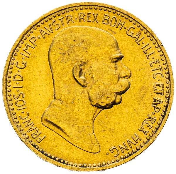 10 Korona 1848-1908 - avers