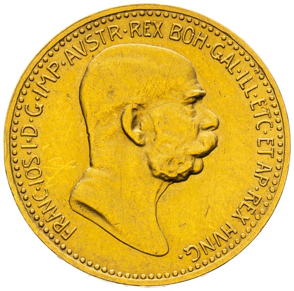 10 Korona 1848-1908 - avers