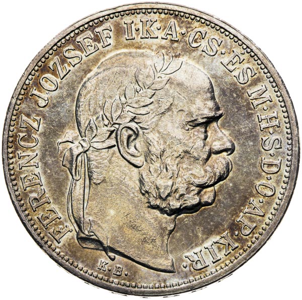 5 Korona 1907 - avers