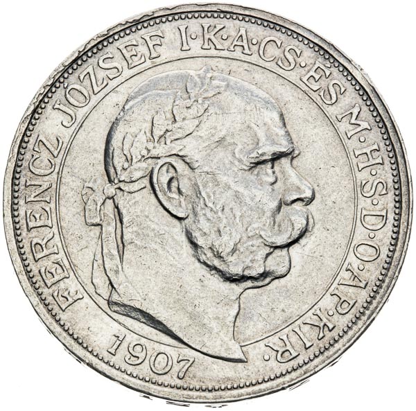 5 Corona 1907 - front