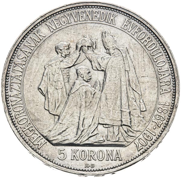 5 Corona 1907 - back