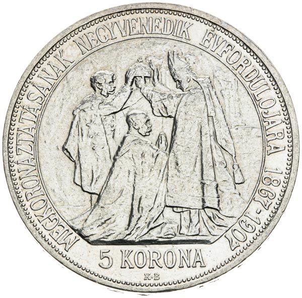 5 Corona 1907 - back