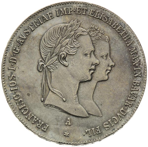 Gulden 1854 - front