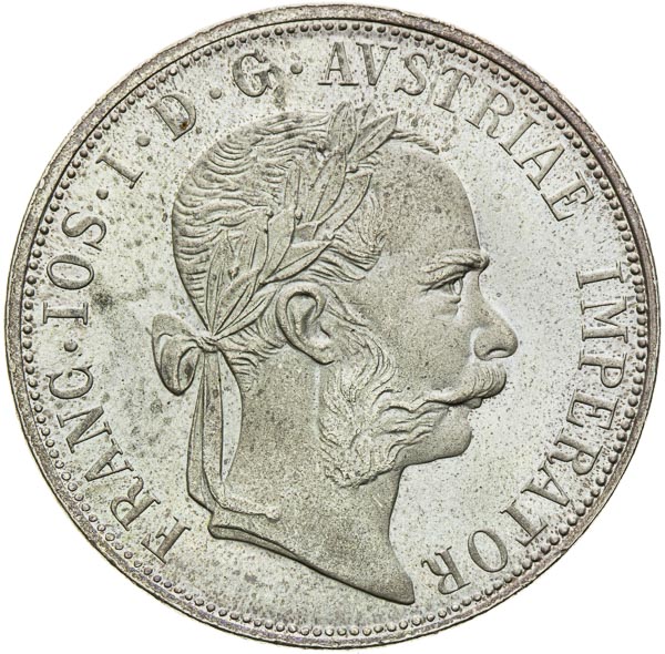 2 Guldens 1887/1974 Kuttenberg (restrike) - front